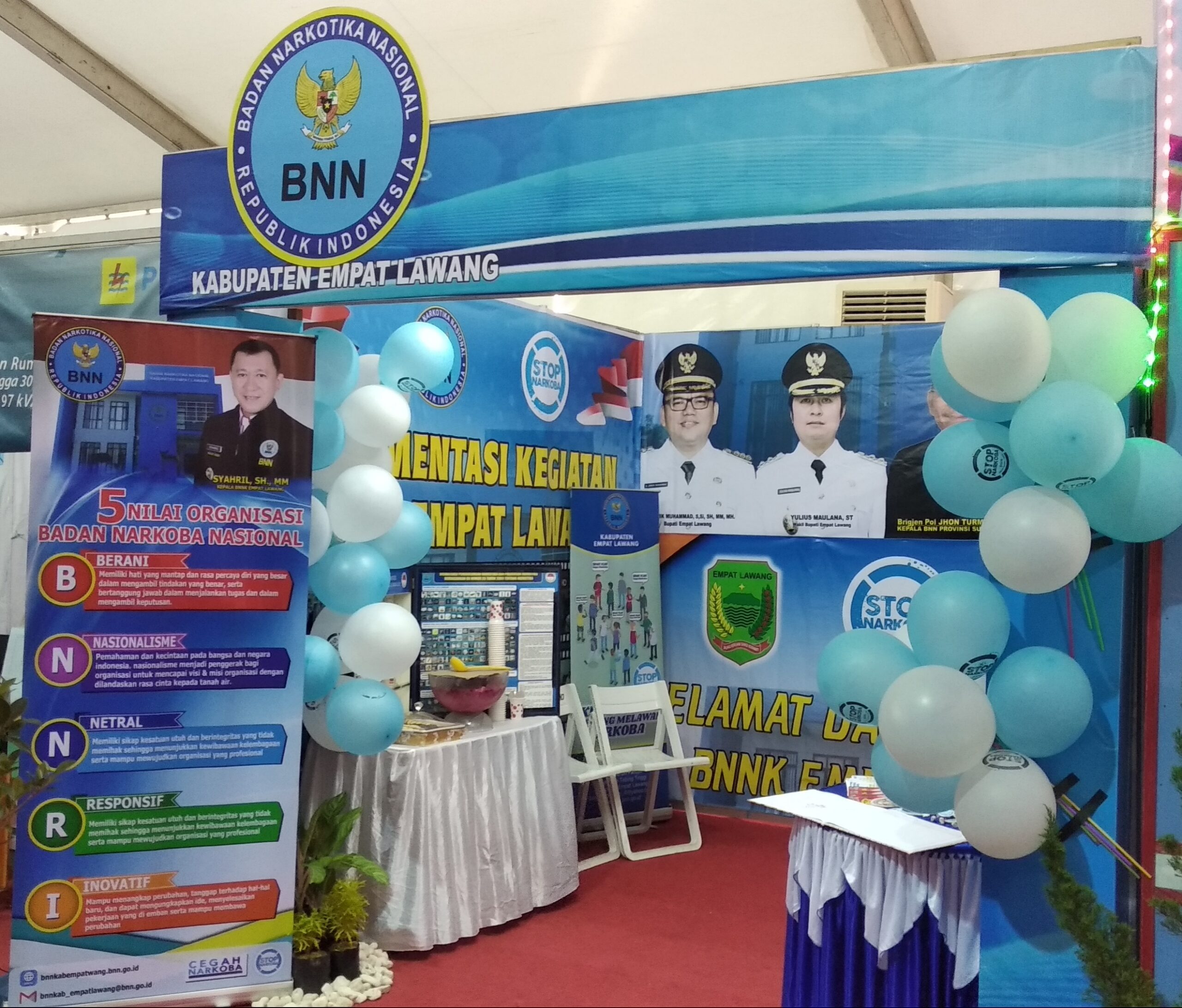 BNNK Empat Lawang Ikut Memeriahkan Empat Lawang Expo BNNK Empat Lawang Ikut Memeriahkan Empat Lawang Expo