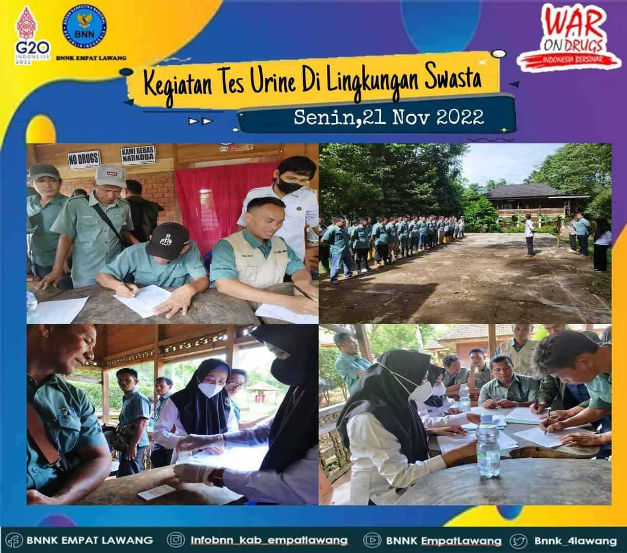 TES URINE PT KENDI KABUPATEN EMPAT LAWANG TES URINE PT KENDI KABUPATEN EMPAT LAWANG